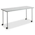 thumbnail image 2 of Safco Impromptu Mobile Training Tabletops - Four Leg Base - 4 Legs - 28.50" Height x 5" Width x 5.25" Depth - Silver - Steel, 2 of 2