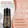 thumbnail image 4 of Black 3-in-1 Hair Dye for Men & Women - Long-Lasting Gray Hair Coverage, Shampoo Para Canas, Natural Color in Minutes - 16.9 Fl Oz, 4 of 6