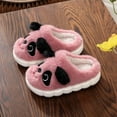 thumbnail image 2 of yocbz Baby Boy Slippers Cute Kids Slippers for Girls Boys Soft Non-Slip Toddler House Slippers Little kids Indoor Outdoor Red,Size for US 9, 2 of 8