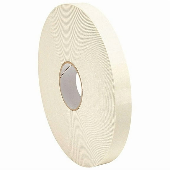 3m Foam Tape, White, 72 yd L, 1 in W VG-532W