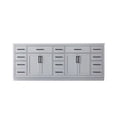 thumbnail image 5 of Elegant Kitchen and Bath Alden 84 inch Double Bathroom Vanity in Grey, 5 of 10