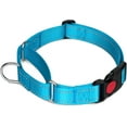 thumbnail image 1 of HAHDAXIA Collier Martingale pour Chiens avec Boucle à Dégagement Rapide, Collier Réfléchissant Robuste pour Chiot pour la Sécurité, Colliers en Nylon Ajustables pour Chiens de Petite, Moyenne et Grande Race pour la Marche et l'Entraînement, Ciel, 1 of 7