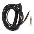 thumbnail image 2 of Cable de auriculares en espiral, cable de extensión de auriculares enchufar y jugar reemplazo extensible para hd599 para hd598 para hd558, 2 of 7