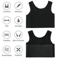 thumbnail image 6 of CuteStreet Chest Binder Adjustable Affordable Breathable and Strong Compression Tank Top Bra Binder, 6 of 8