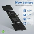 thumbnail image 6 of A2485 A2527 Laptop Battery for Mac-Book Pro 16 inch A2485 (Late 2021) MK1E3LL/A MK183LL/A MK1F3LL/A MK193LL/A MK1H3LL/A MK1A3LL/A, 6 of 7
