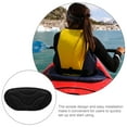 thumbnail image 4 of Miangastore Coussin de Dossier de Kayak Anti-Transpiration Noir 1Pcs 14.9X7.8X0.5In, 4 of 8