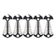 thumbnail image 2 of 5x estacas para , tensor de cuerda, clavijas de anclaje de cubierta de de espina de pescado inoxidable para senderismo Negro shamjiam Estacas de carpa, 2 of 9