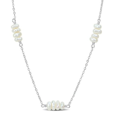 Everly Women's Cultured Pearl Sterling Silver Necklace