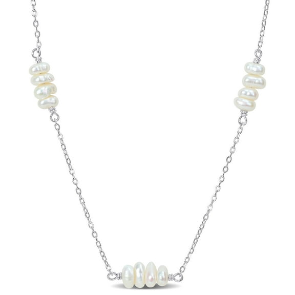 Everly Women's Cultured Pearl Sterling Silver Necklace