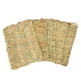 thumbnail image 3 of Estera de cama tejida de hierba, 5 piezas Estera de hierba de conejo Estera de hierba de conejito Nido de cama de conejito Diseño exquisito Jadeshay A, 3 of 8