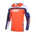 thumbnail image 6 of Willbros Mens MX Gear Set Dirt Bike Offroad Motocross Jersey Pants Combo BMX ATV Enduro Blue Orange (Jersey XXL Pants 38), 6 of 7