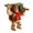 E, variant on Woodland Ape Creature Christmas Ornament, Acrylic Construction, Hairy Wild Figure With Tree, Holiday Decor