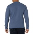 thumbnail image 3 of Amazon Essentials - Camisa Henley de manga larga ajustada para hombre, color &iacute;ndigo Amazon Essentials NA, 3 of 5