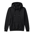 thumbnail image 4 of CAIVO Long Sleeve Hoodies For Women Casual Solid Color Pullover Hoodie With Thumb Hole High Neck Side Pockets Sweatshirt Tops Running Dailywear, 4 of 5