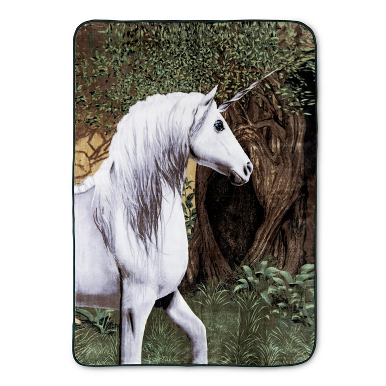 Shavel Home Products Hi Pile Luxury Oversized Throw Forest Friends Walmart