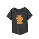 thumbnail image 4 of Camiseta para mujer con cuello redondo, camiseta básica simple para caminar, uso diario, viajes S, 4 of 7