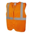thumbnail image 2 of 10-Pack of Cordova VZ260P5XL Type R, Class II, Orange Mesh Vest, Zipper Closure, 2-Inch Silver Reflective Tape, Chest Pocket, Lower Inside Pocket, 5X-Large, 2 of 3