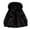 Black, variant on Women's Winter Parka Jacket with Faux Fur Hood, Warm and Stylish Waterproof Coat for Cold Weather
