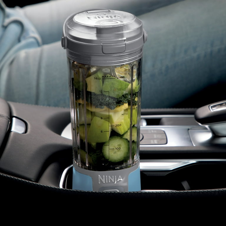 Ninja BLAST ブレンダー シルバー Ninja Blast Portable Blender, 2 18oz. vessels and lids, BPA