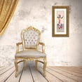 thumbnail image 3 of Bannarot 11x24 Gold Ornate Wood Framed with Double Matting Museum Art Print Titled - Dancing Solo III, 3 of 4