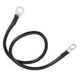 thumbnail image 1 of Cable de inversor de batería marina para automóvil 5/16"-3/8" 18" cable de cobre de batería negro, 1 of 7