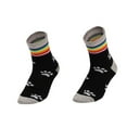 YWDJ Socks for Women Women Socks Thick Warm Crew Fuzzy Funny Rainbow