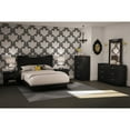 thumbnail image 2 of 6-Drawer Dresser for Contemporary Bedroom in Black Finish, 2 of 5