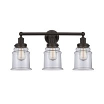 Innovations Lighting - Canton - 3 Light Bath Vanity In Industrial Style-12.75