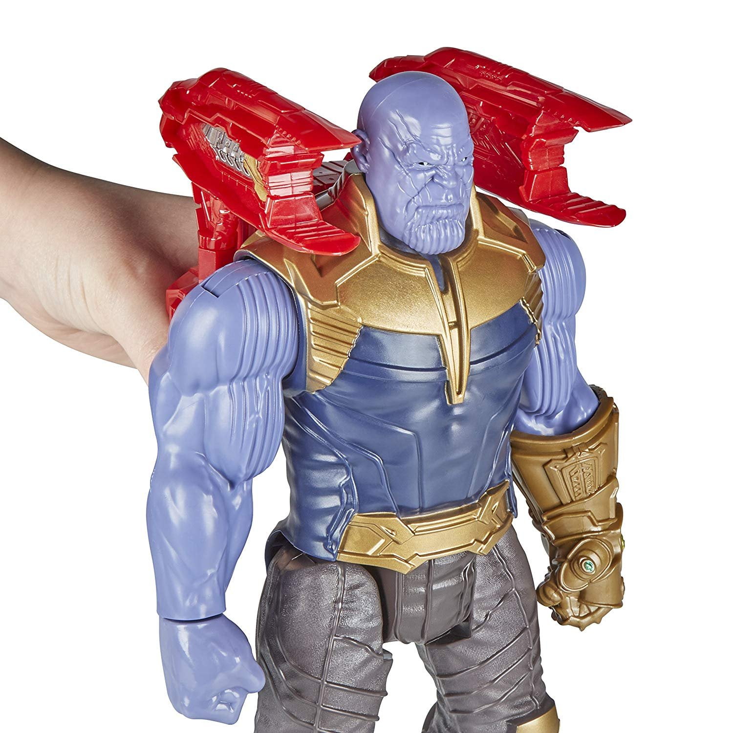 Avengers Marvel Infinity War Titan Hero Series Thanos with Power FX Port Figure