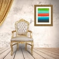 thumbnail image 3 of Weiss, Jan 26x32 Gold Ornate Wood Framed with Double Matting Museum Art Print Titled - Night Coast Three, 3 of 4