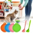 thumbnail image 5 of 4 Pack Silicone Pet Food Can Covers with Spoon, Lids for Dog and Cat Food Cans, TIKA, 5 of 8
