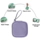 thumbnail image 3 of Bolsa de almacenamiento de auriculares simple caja de almacenamiento de cargador de cable de datos Bolsa de auriculares MFZFUKR BST3001811-3, 3 of 5