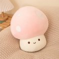 thumbnail image 3 of Juguetes de peluche de setas, plantas rellenas de setas bonitas, almohadas suaves Kawaii, decoración del hogar, regalo para niños, muñeca de setas roja/rosa/azul, 3 of 5