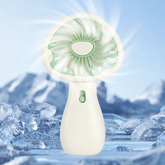 Danhjin Plastic Handheld Fan Summer Cute Pet Series Mini Handheld Fan USB Rechargeable Student Activities Small Gifts Kitchen Appliances