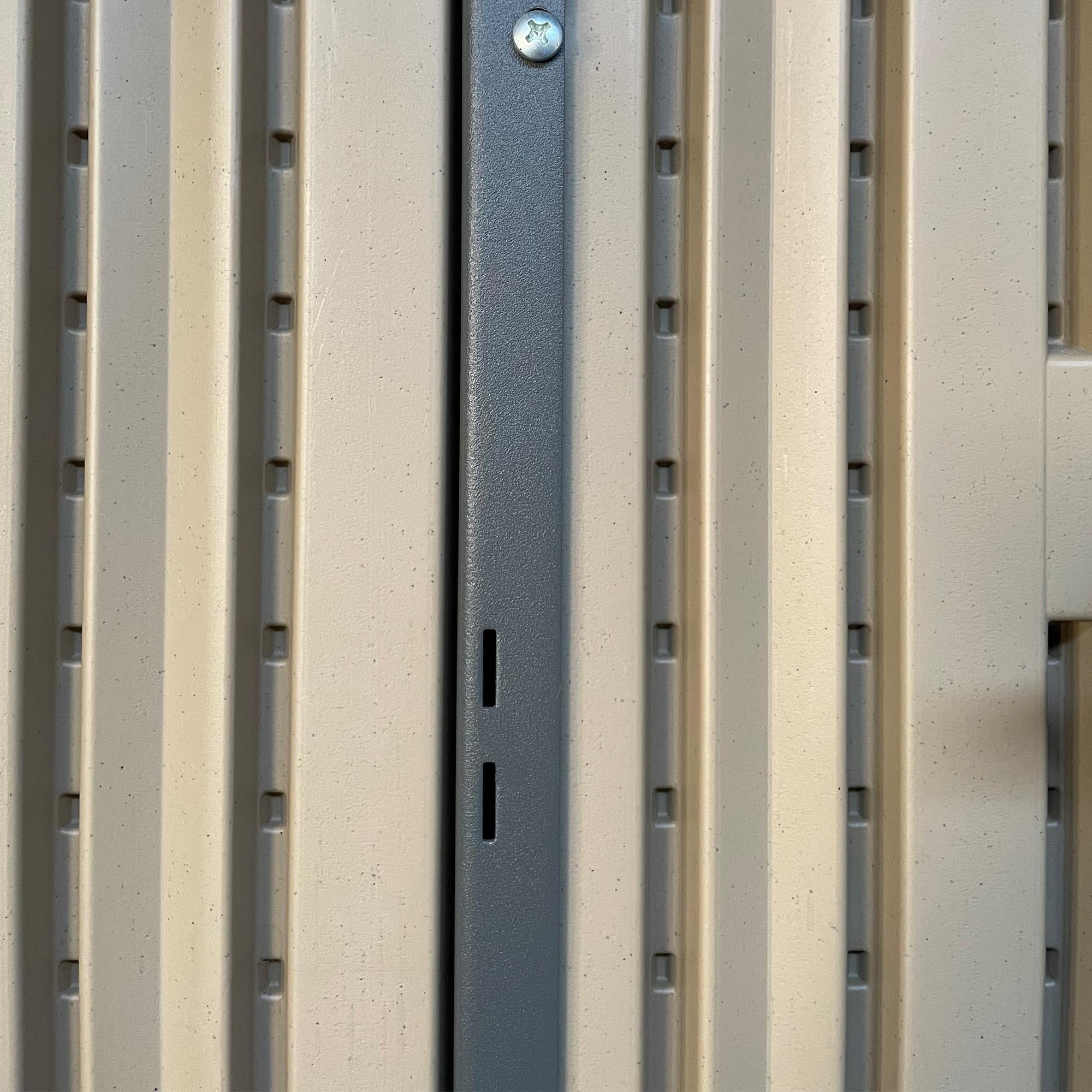 Lifetime Shelf Channels Shed Accessory, 1" x 67.8", 14 Gage Powder Coated Steel, Bronze