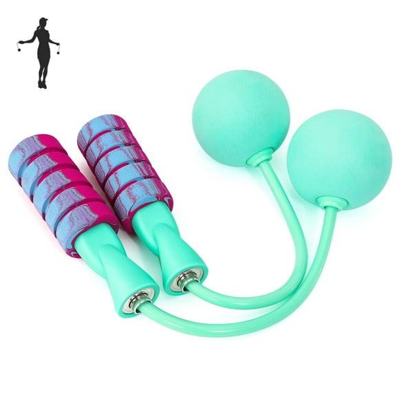 APLUGTEK Jump Rope, Weighted Ropeless Skipping Rope for Fitness, Tangle-Free Rapid Speed Cordless Jump Rope Workout for Men, Women, Children�