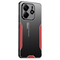 thumbnail image 1 of For Xiaomi Redmi Note 14 4G (163.25x76.55x8.16mm) Phone Case Aluminium Alloy TPU PC Back Cover - Blu, 1 of 5