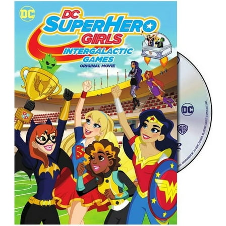 DC SuperHero Girls: Intergalactic Games (DVD), Warner Home Video, Animation