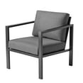 Mainstays Dashwood 4Piece Outdoor Patio Conversation Set, Seats 4