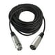 thumbnail image 5 of NEGRO XLR a MICRÓFONO PATCH EXTENSIÓN CABLE - 65ft 65 pies Gloria Cable de micrófono, 5 of 6