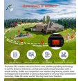 Petdiary F810 GPS Dog Fence System Outdoor Wireless GPS Dog Fencing
