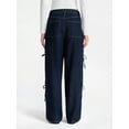thumbnail image 3 of No Boundaries Bow Cargo Jeans, 30.5” Inseam, Women's, 3 of 4