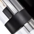 thumbnail image 4 of C Cattleya 1- Light Cylindrical Clear Glass Wall Sconce Black Black Matte, 4 of 8