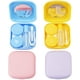 thumbnail image 1 of Estuche para Lentes de Contacto Oso de Fresa 4 Piezas Amarillo Rosa Azul Púrpura Juguete, 1 of 5