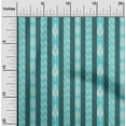 thumbnail image 1 of oneOone Cotton Cambric Fabric Stripe Ikat Printed Fabric 1 Yard 56 Inch Wide, 1 of 4