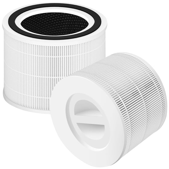 Core 300 Air Purifier Replacement Filter for LEVOIT Core 300,Core 300S,Core P350,VortexAir Air Purifier Core300-P,Core 300-RF,3-in-1 H13 Grate True HEPA Activated Carbon,2 Pack