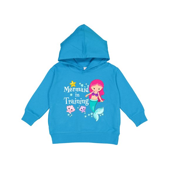 Inktastic Mermaid in Training Toddler Hoodie