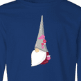 thumbnail image 4 of Inktastic Cute Gnome, Gnome With Flowers, Gnome With Hat Long Sleeve Youth T-Shirt, 4 of 5