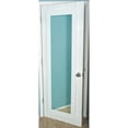 thumbnail image 1 of BrandtWorks BM3THINH Matte White Over the Door Full Length Mirror 21.5''x 71'', 1 of 3