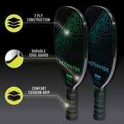 Franklin Sports 2 Player Pickleball Paddle + Ball Set - Wood Starter Set